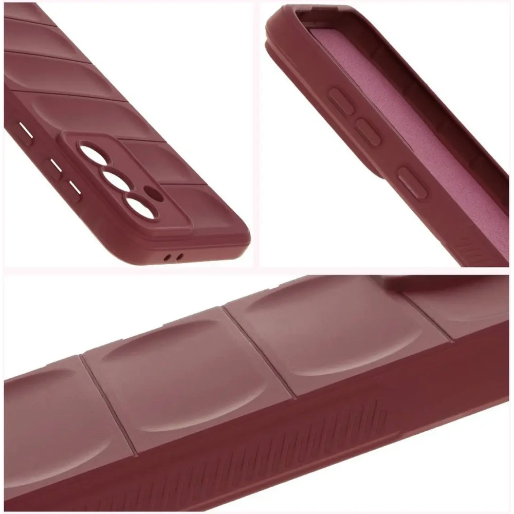 Pancerne etui Bizon Case Tur do Samsung Galaxy A36 5G / A56 5G ciemnofioletowe