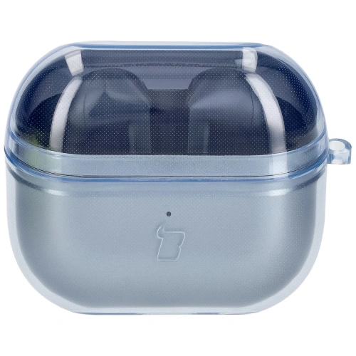 Kup Elastyczne etui z karabińczykiem Bizon Case Headphone Clear do Samsung Galaxy Buds 3/3 Pro przeźroczysto-niebieskie - BIZ8063 - {ean13} - Sklep Home Screen