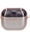 Kup Elastyczne etui z karabińczykiem Bizon Case Headphone Clear do Samsung Galaxy Buds 3/3 Pro przeźroczysto-różowe - BIZ8064 - {ean13} - Sklep Home Screen