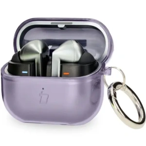 Buy Bizon Case Headphone Clear Samsung Galaxy Buds 3/3 Pro transparent-purple - BIZ8065 - {ean13} - Home Screen Store Europe