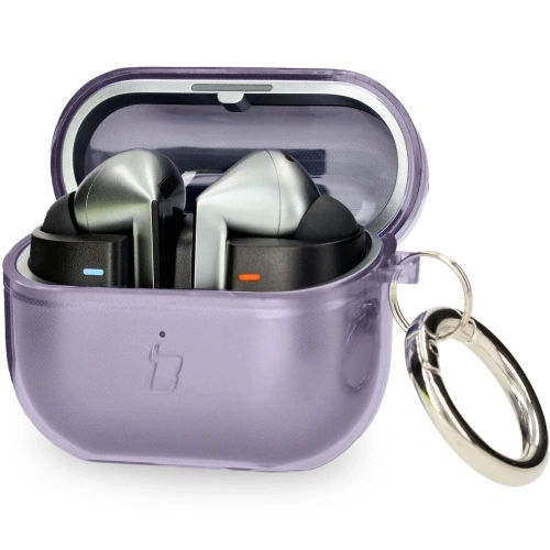 Buy Bizon Case Headphone Clear Samsung Galaxy Buds 3/3 Pro transparent-purple - BIZ8065 - {ean13} - Home Screen Store Europe