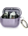 Bizon Case Căști Clear Samsung Galaxy Buds 3/3 Pro transparent-purpuriu