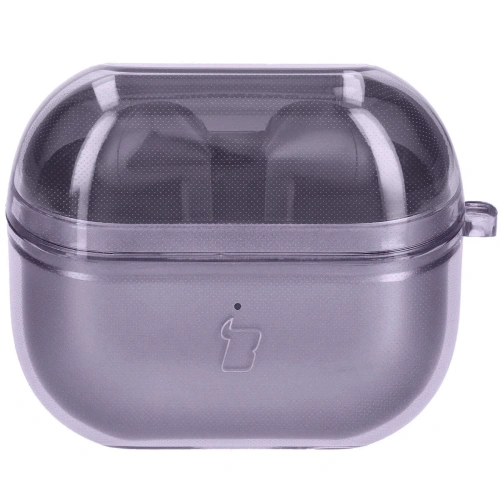 Kup Elastické pouzdro s karabinou Bizon Case Headphone Clear pro Samsung Galaxy Buds 3/3 Pro průhledné-fialové - BIZ8065 - {ean13} - Sklep Home Screen