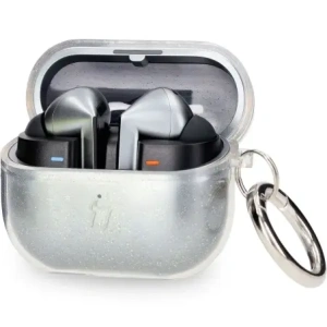 Kup Bizon Case Căști Clear Samsung Galaxy Buds 3/3 Pro brocard transparent - BIZ8066 - {ean13} - Sklep Home Screen
