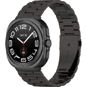 Kup Pasek ze stali nierdzewnej Bizon Strap Watch Aura do Samsung Galaxy Watch Ultra 47 mm černý - BIZ8072 - {ean13} - Sklep Home Screen
