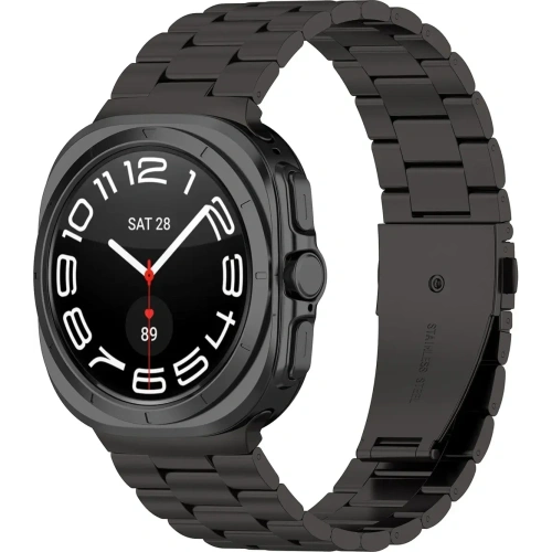 Kup Bizon Strap Óra Aura Samsung Galaxy Watch Ultra 47 mm fekete - BIZ8072 - {ean13} - Sklep Home Screen