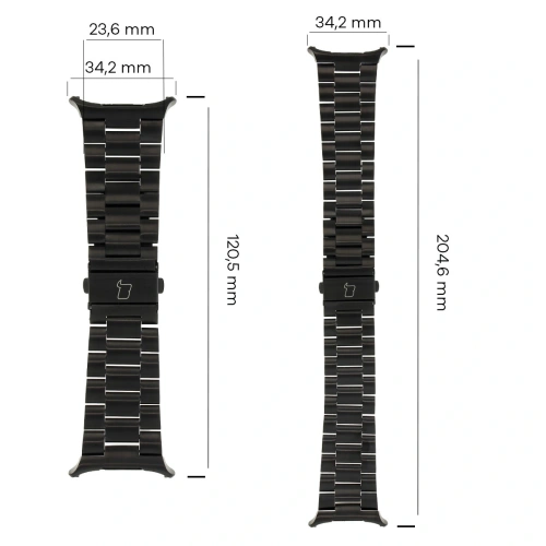 Kup Bizon Strap Watch Aura Samsung Galaxy Watch Ultra 47 mm schwarz - BIZ8072 - {ean13} - Sklep Home Screen