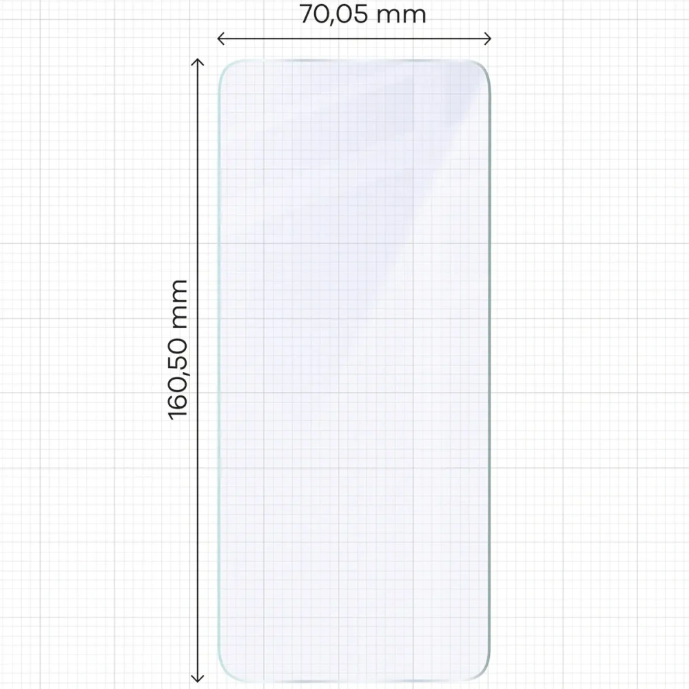 Elastyczne szkło hybrydowe Bizon Glass Mule do Infinix Hot 50 Pro 4G
