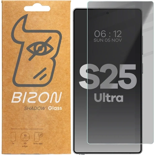 Kup Bizon Glas Klar Schatten Samsung Galaxy S25 Ultra getönt - BIZ8079 - {ean13} - Sklep Home Screen