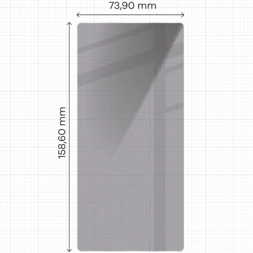 Buy Bizon Glass Clear Shadow Samsung Galaxy S25 Ultra tinted - BIZ8079 - {ean13} - Home Screen Store Europe