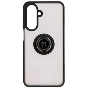 Kup Bizon Case Hybrid Ring Samsung Galaxy A26 5G rauchig mit einem schwarzen Rahmen - BIZ8081 - {ean13} - Sklep Home Screen
