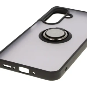 Bizon Case Hybrid Ring Samsung Galaxy A26 5G smoky with a black frame