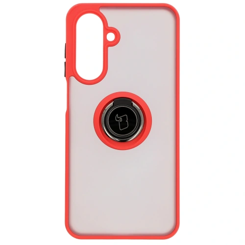 Kup Bizon Case Hybrid Ring Samsung Galaxy A26 5G füstös piros kerettel - BIZ8082 - {ean13} - Sklep Home Screen