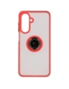 Kup Bizon Case Hybrid Ring Samsung Galaxy A26 5G füstös piros kerettel - BIZ8082 - {ean13} - Sklep Home Screen