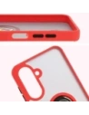 Kup Bizon Case Hybrid Ring Samsung Galaxy A26 5G füstös piros kerettel - BIZ8082 - {ean13} - Sklep Home Screen