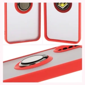 Kup Bizon Case Hybrid Ring Samsung Galaxy A26 5G rauchig mit einem roten Rahmen - BIZ8082 - {ean13} - Sklep Home Screen
