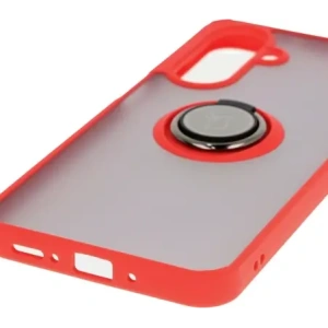 Kup Bizon Case Hybrid Ring Samsung Galaxy A26 5G rauchig mit einem roten Rahmen - BIZ8082 - {ean13} - Sklep Home Screen