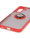 Kup Bizon Case Hybrid Ring Samsung Galaxy A26 5G fumurie cu un cadru roșu - BIZ8082 - {ean13} - Sklep Home Screen