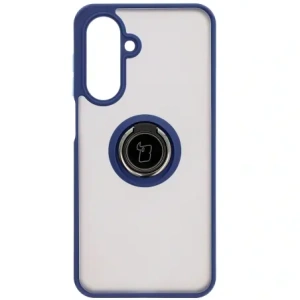 Kup Bizon Case Hybrid Ring Samsung Galaxy A26 5G rauchig mit einem navyblauen Rahmen - BIZ8083 - {ean13} - Sklep Home Screen