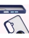 Kup Bizon Case Hybrid Ring Samsung Galaxy A26 5G fumuriu cu un cadru albastru închis - BIZ8083 - {ean13} - Sklep Home Screen