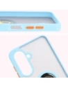 Buy Bizon Case Hybrid Ring Samsung Galaxy A26 5G smoky with a light blue frame - BIZ8084 - {ean13} - Home Screen Store Europe