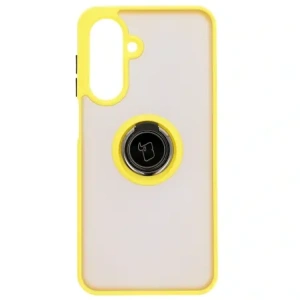 Kup Bizon Case Hybrid Ring Samsung Galaxy A26 5G rauchig mit einem gelben Rahmen - BIZ8085 - {ean13} - Sklep Home Screen