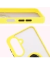 Buy Bizon Case Hybrid Ring Samsung Galaxy A26 5G smoky with a yellow frame - BIZ8085 - {ean13} - Home Screen Store Europe