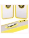 Buy Bizon Case Hybrid Ring Samsung Galaxy A26 5G smoky with a yellow frame - BIZ8085 - {ean13} - Home Screen Store Europe