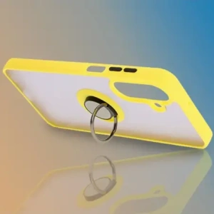 Kup Bizon Case Hybrid Ring Samsung Galaxy A26 5G rauchig mit einem gelben Rahmen - BIZ8085 - {ean13} - Sklep Home Screen