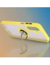 Buy Bizon Case Hybrid Ring Samsung Galaxy A26 5G smoky with a yellow frame - BIZ8085 - {ean13} - Home Screen Store Europe