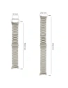 Kup Bizon Armbanduhr Aura Google Pixel Uhr 3 / 2 / 1 41 mm silber - BIZ8088 - {ean13} - Sklep Home Screen