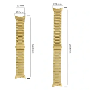 Kup Bizon Strap Uhr Aura Google Pixel Uhr 3 / 2 / 1 41 mm gold - BIZ8089 - {ean13} - Sklep Home Screen