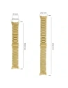 Kup Bizon Strap Uhr Aura Google Pixel Uhr 3 / 2 / 1 41 mm gold - BIZ8089 - {ean13} - Sklep Home Screen