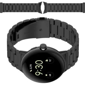 Kup Bizon Strap Watch Aura Google Pixel Uhr 3 45 mm schwarz - BIZ8090 - {ean13} - Sklep Home Screen