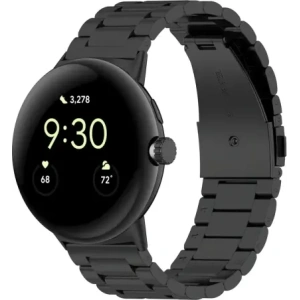 Kup Bizon Strap Watch Aura Google Pixel Uhr 3 45 mm schwarz - BIZ8090 - {ean13} - Sklep Home Screen