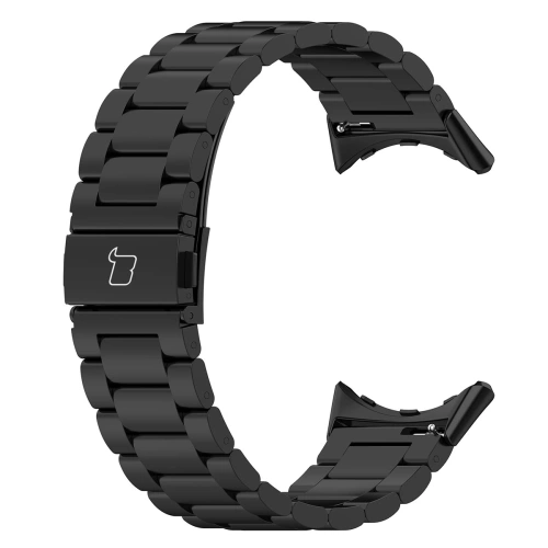 Kup Pasek ze stali nierdzewnej Bizon Strap Watch Aura do Google Pixel Watch 3 45 mm černý - BIZ8090 - {ean13} - Sklep Home Screen