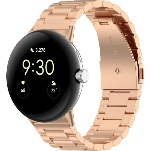 Buy Bizon Strap Watch Aura Google Pixel Watch 3 45 mm rose gold - BIZ8091 - {ean13} - Home Screen Store Europe