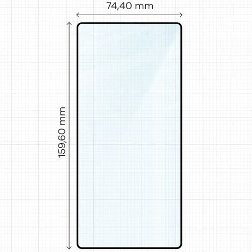 Kup Bizon Glass Edge 2 Samsung Galaxy S25 Ultra schwarzer Rahmen - BIZ8094 - {ean13} - Sklep Home Screen