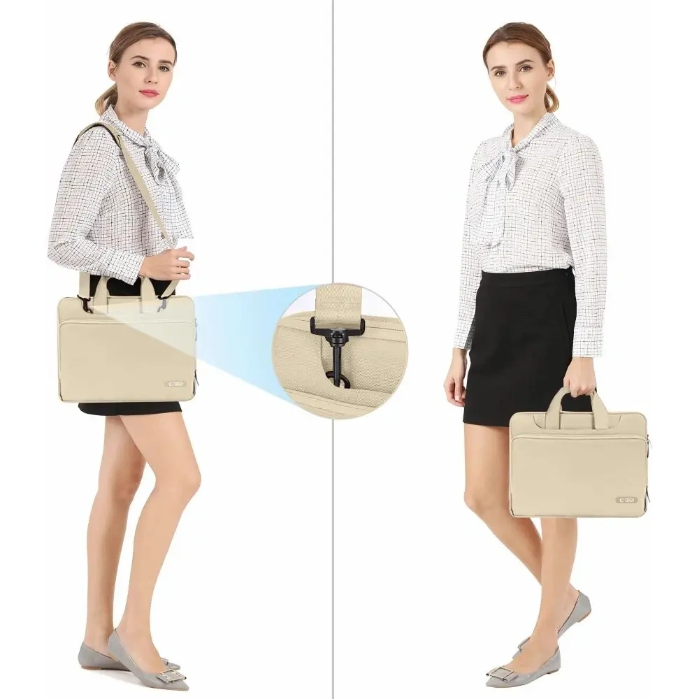 Torba Tech-Protect Pocket Bag Laptop 15-16 Desert Beige