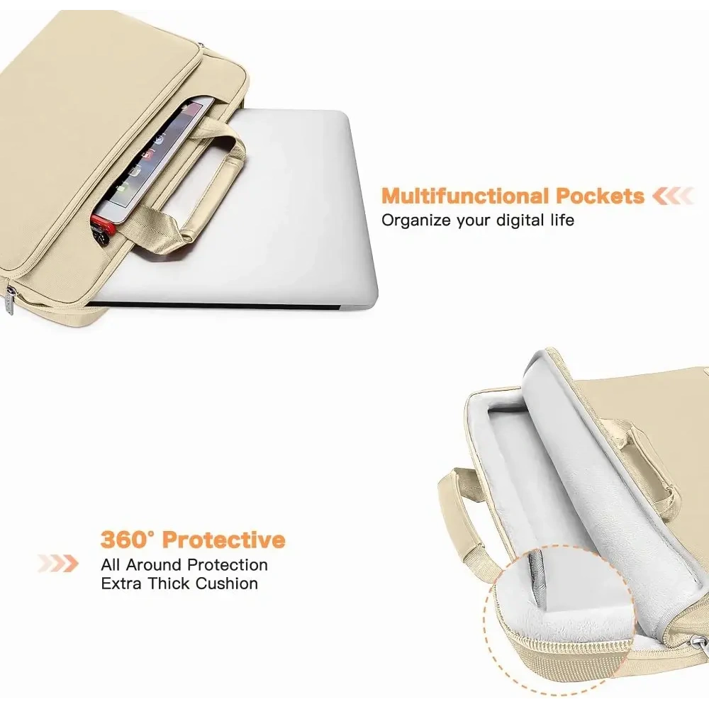 Torba Tech-Protect Pocket Bag Laptop 13-14 Desert Beige
