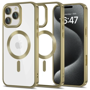 Buy [OUTLET] Case Tech-Protect MagFlex MagSafe Apple iPhone 16 Pro Satin Gold - OT-840 - {ean13} - Home Screen Store Europe