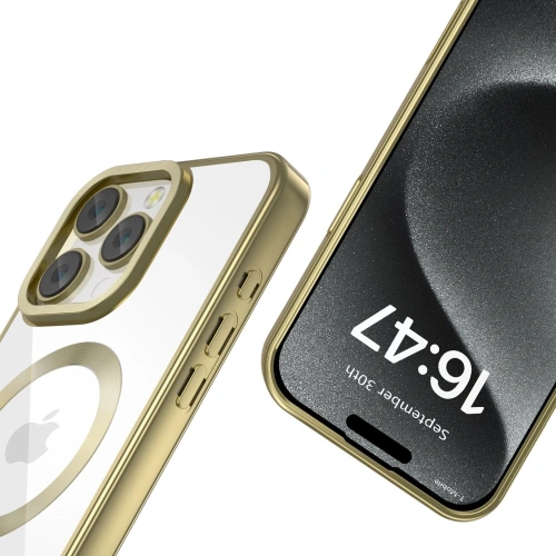 Buy [OUTLET] Case Tech-Protect MagFlex MagSafe Apple iPhone 16 Pro Satin Gold - OT-840 - {ean13} - Home Screen Store Europe