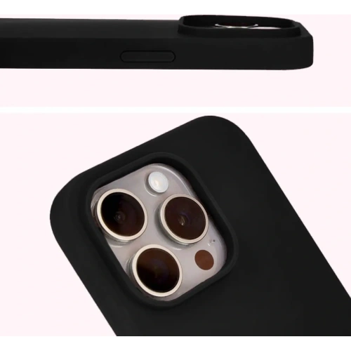 Kup Etui silikonowe do Apple iPhone 14 Pro Bizon Soft Case czarne - BIZ8097 - {ean13} - Sklep Home Screen