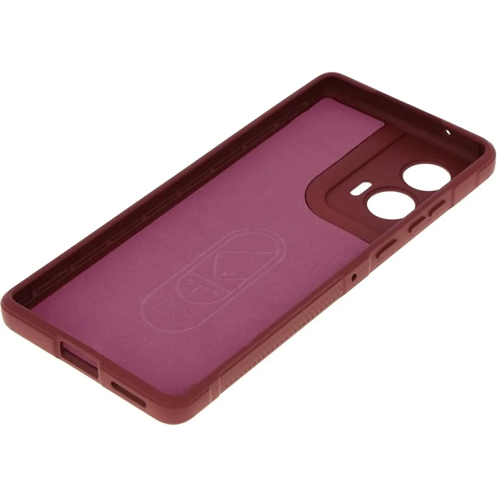 Pancerne etui Bizon Case Tur do Motorola Edge 50 Fusion ciemnofioletowe