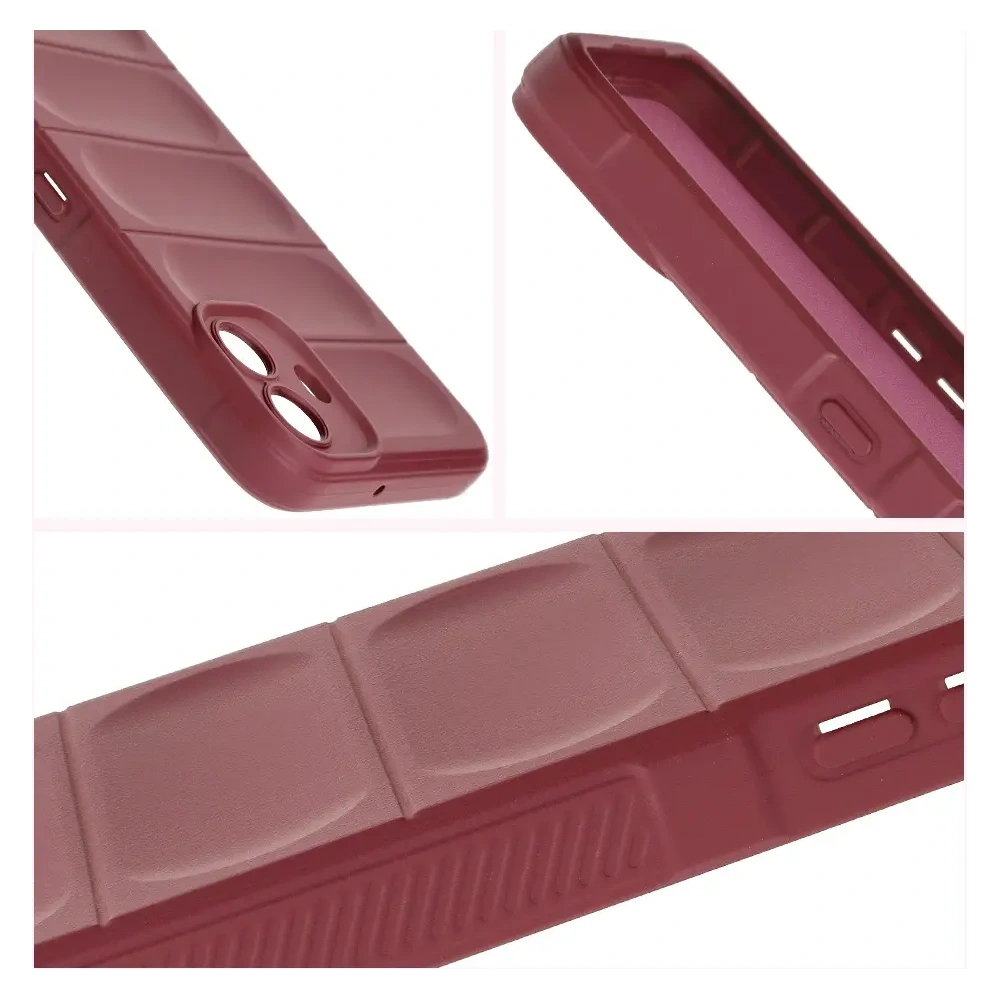 Pancerne etui Bizon Case Tur do Nothing CMF Phone 1 ciemnofioletowe