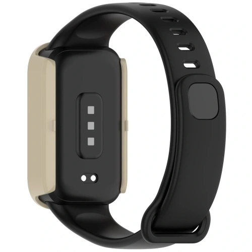 Kup Etui ze szkłem do zegarka Bizon Case+Glass Watch do Xiaomi Smart Band 9 Active / Redmi Smart Band 3 beżowe - BIZ8100 - {ean13} - Sklep Home Screen