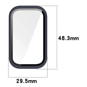 Buy Bizon Case+Glass Watch Xiaomi Smart Band 9 Active / Redmi Smart Band 3 blue - BIZ8101 - {ean13} - Home Screen Store Europe
