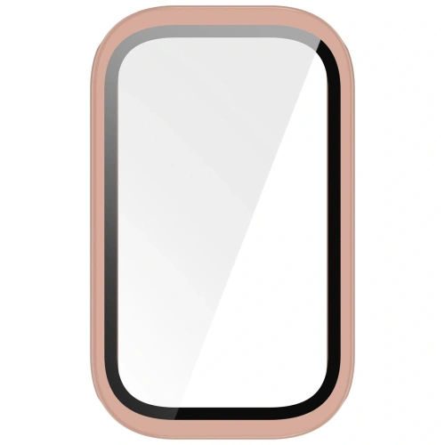 Kup Etui ze szkłem do zegarka Bizon Case+Glass Watch do Xiaomi Smart Band 9 Active / Redmi Smart Band 3 różowe - BIZ8103 - {ean13} - Sklep Home Screen
