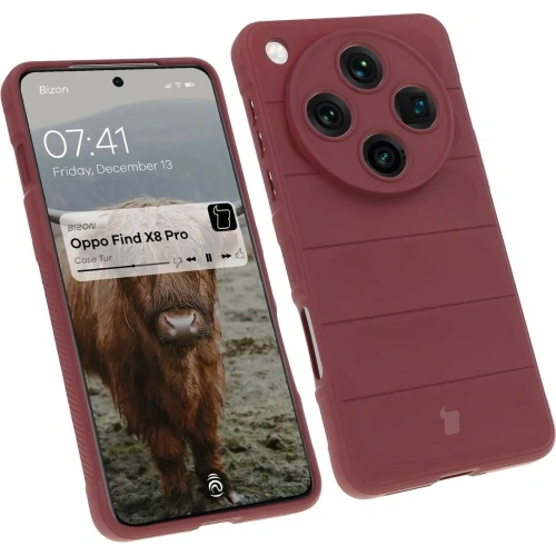 Kup Pancerne etui Bizon Case Tur do Oppo Find X8 Pro ciemnofioletowe - BIZ8105 - {ean13} - Sklep Home Screen