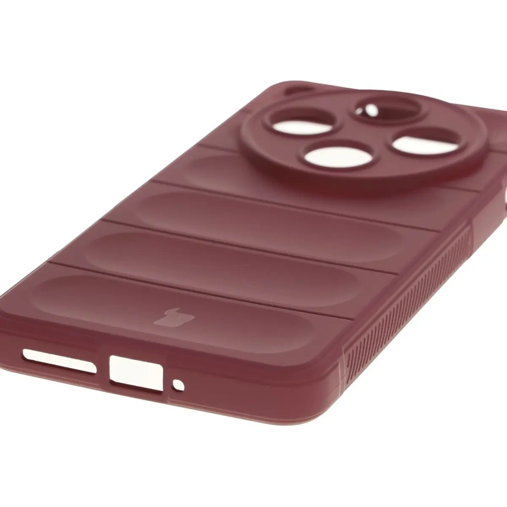 Pancerne etui Bizon Case Tur do Oppo Find X8 Pro ciemnofioletowe